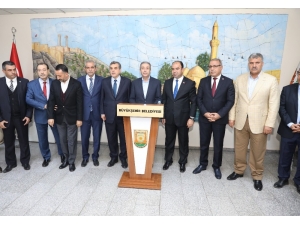 Ak Parti Genel Başkan Yardımcısı Eker’den Büyükşehir Belediyesine Ziyaret