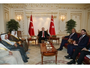 Cumhurbaşkanı Erdoğan, Kuveyt Başbakanı El Sabah’ı Kabul Etti