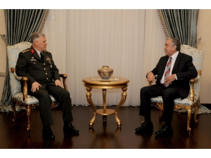 Kktc Cumhurbaşkanı Akıncı Genelkurmay 2. Başkanı Dündar’ı Kabul Etti
