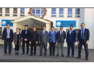 Müdür Durgun, Sınırdaki Okullarda İncelemelerde Bulundu