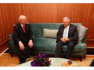 Meclis Başkanı Kahraman’ın Başbakan Yıldırım’a Yaptığı Ziyaret Sona Erdi