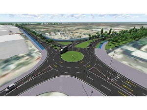 Yeni Duble Yol Asfalta Hazırlanıyor