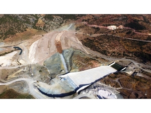 Yukarı Afrin Barajı Yapımı Sürüyor