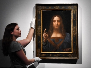 Ünlü Tablo Salvator Mundi Müzayedeye Çıkıyor