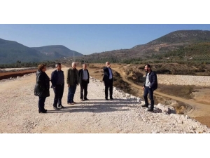 Başkan Yaman, Bayırköy Göletinde İncelemede Bulundu