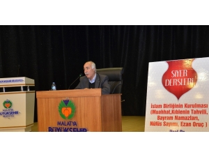 Siyer Dersleri Devam Ediyor