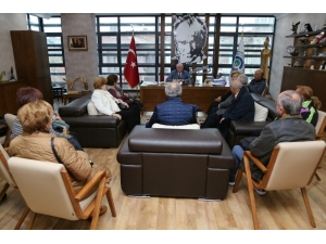 Başkan Kurt, Eski Genel Sekreterler İle Bir Araya Geldi