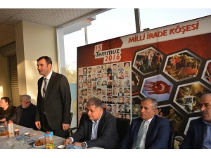 Osman Toprak’dan Nurdağı’nda "Hizmet" Toplantısı