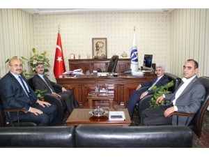 Bölge Adliye Mahkemesi Başkanı Kaya’dan Başhekim Zengin’e Ziyaret