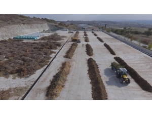 Budanan Dallardan Gübre Üretiliyor