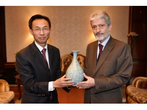 Büyükelçilerden Başkan Tuna’ya Ziyaret