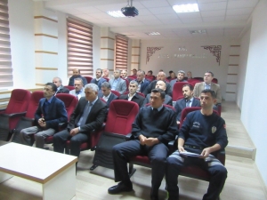 Acıgöl’de Servis Taşımacılığı Yapan Şoförler İle Toplantı Yapıldı