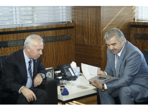 Türkiye İmsad Yönetim Kurulu Üyeleri Başkan Çelik’i Ziyaret Etti