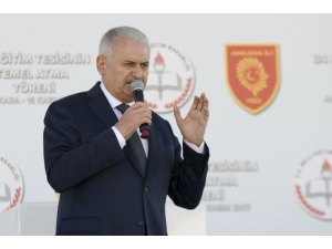 Başbakan Yıldırım: “İki Yıl İçinde 350 Okulun İnşaatını Bitirip Hizmete Alacağız”
