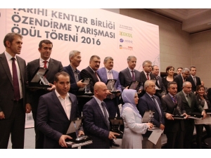 Tarihi Ve Kültürel Mirasa Sahip Çıkan Belediyeler Ödüllendirildi