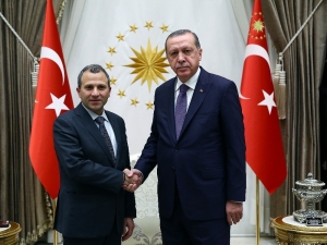 Cumhurbaşkanı Erdoğan, Lübnan Dışişleri Bakanını Kabul Etti