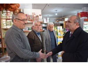 Başkan Arslan, Esnaf Ve Vatandaşları Ziyaret Etti