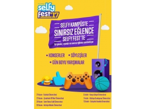 Selfyfest’17 Üniversite Kampüslerinde Gençlerle Buluşuyor