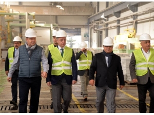 Vali Büyükakın’dan Sanayi Kuruluşlarına Ziyaret