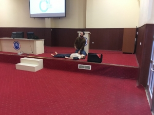 Midyat Devlet Hastanesinde İlk Yardım Eğitimi