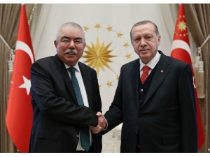 Cumhurbaşkanı Erdoğan, Raşit Dostum’u Kabul Etti