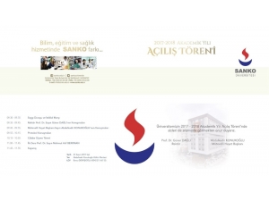 Sanko Üniversitesi Akademik Açılış Töreni