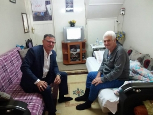 Başkan Duymuş’tan Hasta Ziyareti