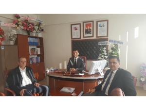 Başkan Yalçın’dan İlçe Milli Eğitim Müdürü Köroğlu’na Ziyaret