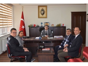 Aday Öğretmenler Kaymakam Şeref Aydın’ı Ziyareti