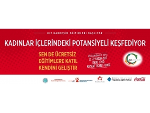 “Kız Kardeşim” Projesi 2017 Yılı Eğitimleri İle Yeniden Kayseri’de