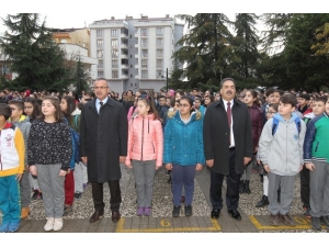 Kaymakam Güler Ve Başkan Köşker’den Okul Ziyareti