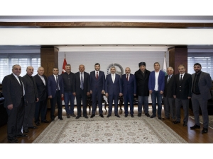 Başkan Çelik, Mhp İl Başkanı Ersoy Ve Mhp’nin Meclis Grubu İle Görüştü