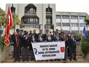 Gazi Oldukları Kıbrıs’a 44 Yıl Sonra Uğurlandılar