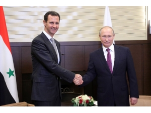 Putin Ve Esad Bir Araya Geldi