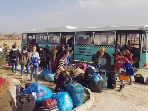 Boğazlıyan’da Okuyan Kız Öğrenciler Yurtlarına Kavuştular