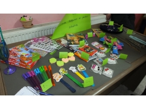 Öğrenciler Lösemili Çocuklar Yararına Satış Yaptılar