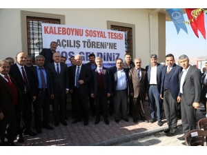 Şahinbey Belediyesi’nin Sosyal Tesis Ağı Büyüyor