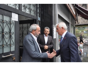 İl Milli Eğitim Müdürü Osman Elmalı Eğitim -Bir -Sen Kayseri Şubesini Ziyaret Etti