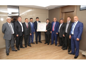 Askf Heyetinden Fadıloğlu’na Teşekkür Ziyareti