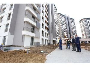 Bayram, Tuana Evleri’nde İncelemelerde Bulundu