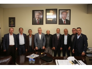 Başkan Dişli, Muhtarları Ağırladı