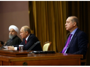 Erdoğan: “Suriye Halkının Öncülüğünde Yürütülecek Özgür, Adil, Şeffaf Bir Sürecin Hayata Geçirilmesine Yardımcı Olmak Hususunda Görüş Birliğine Vardık”