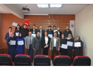 Girişimci Adayları Sertifikalarına Kavuştu