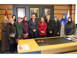 Ak Kadınlardan Oral’a Ziyaret