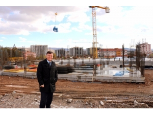 Sağlık Kompleksinde Çalışmalar Hız Kesmiyor