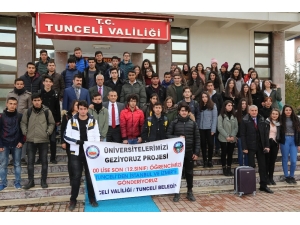 Tunceli’de 600 Liseliye İstanbul, Ankara Ve İzmir Gezisi