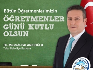 Başkan Palancıoğlu Öğretmenler Günü’nü Kutladı