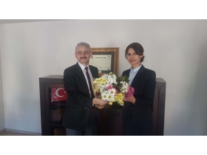 Kaymakam Güven Öğretmenleri Kabul Etti