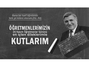 Rektör Taşaltın’dan Öğretmenler Günü Mesajı