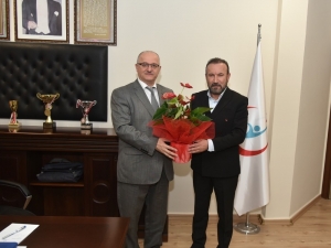 Doğan’dan İl Sağlık Müdürü Ergüney’e Hayırlı Olsun Ziyareti